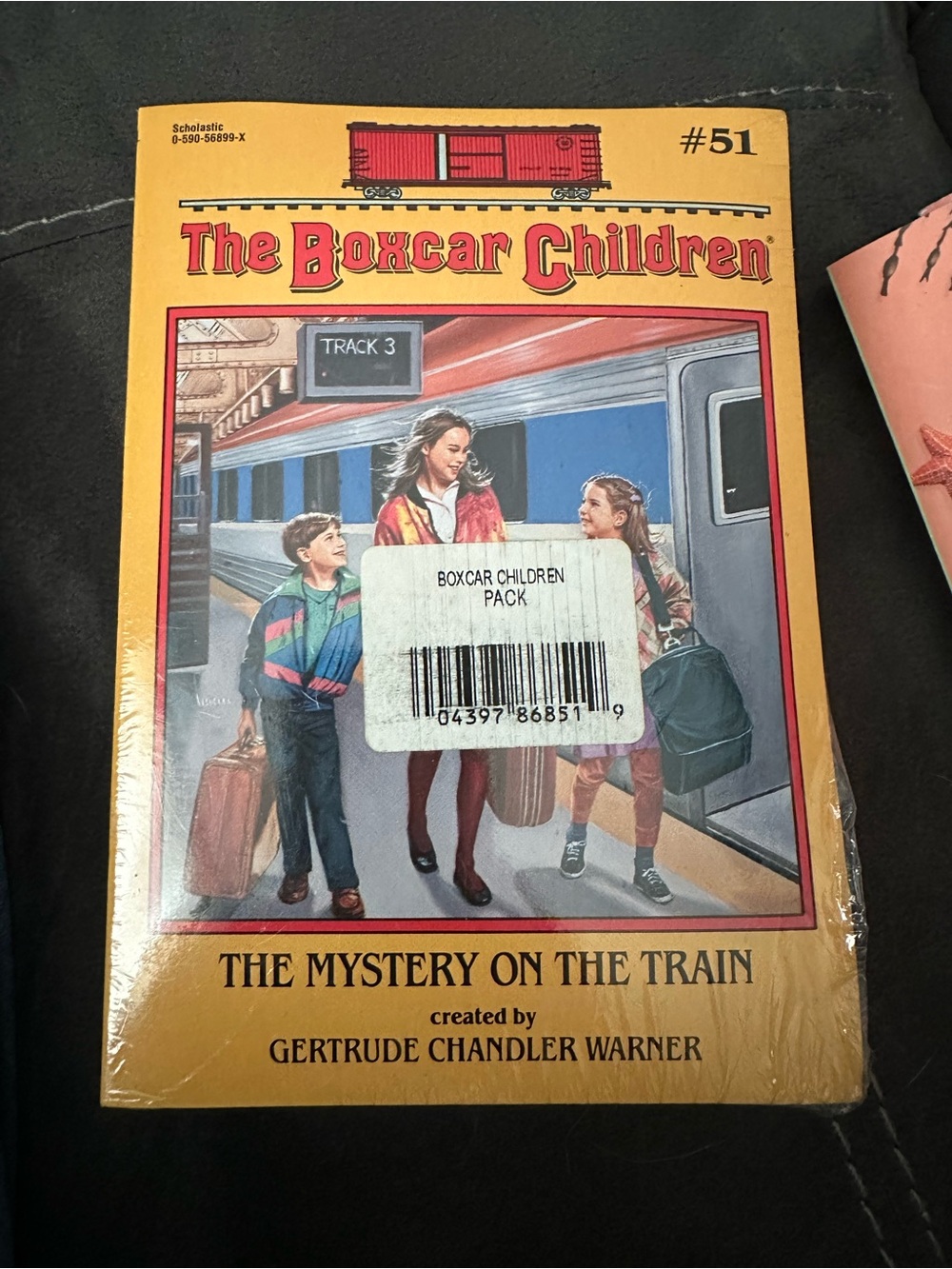 Vintage box car children book set new in plastic‎